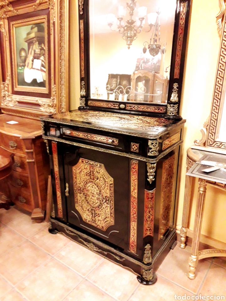 Antig&uuml;edades: CONSOLA ESTILO BOULL&Eacute; - Foto 1