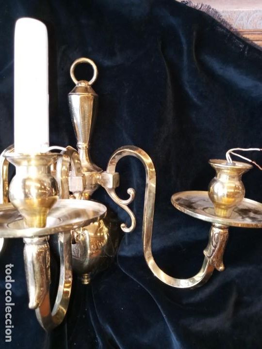 Antig&uuml;edades: Aplique estilo holandes de bronce - Foto 2
