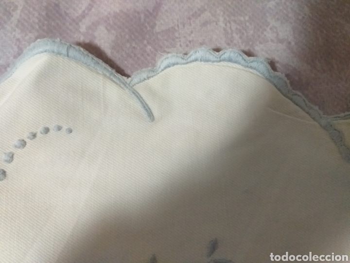 Antig&uuml;edades: 3 fundas de almohada de beb&eacute; bordadas - Foto 5