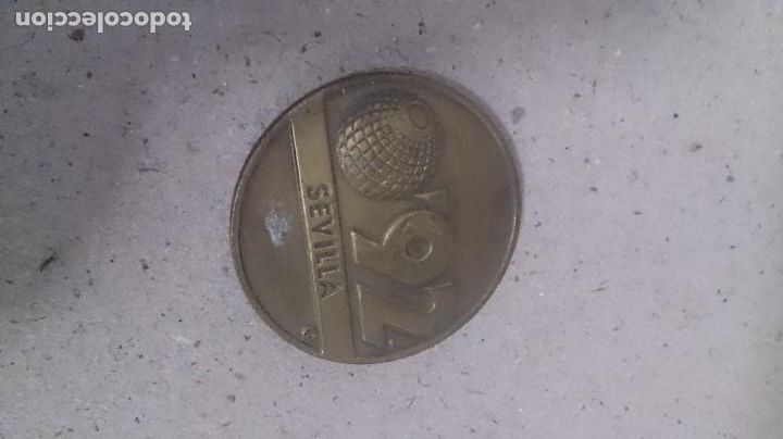 Antiguidades: Medalla de bronce EXPO 82. ( LA CARTUJA)