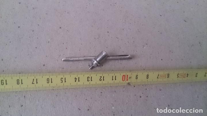 Antig&uuml;edades: Sujeta corbatas en plata de 925 - Foto 2