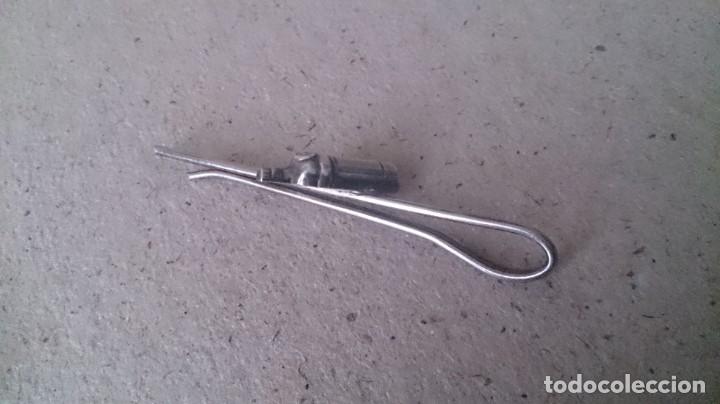 Antig&uuml;edades: Sujeta corbatas en plata de 925 - Foto 4