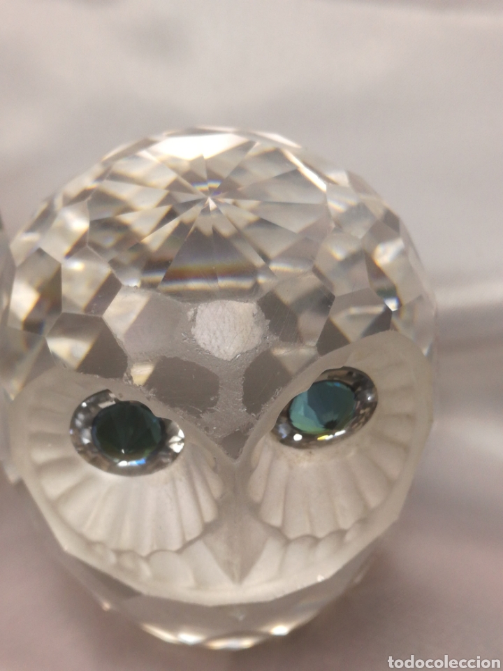 Antig&uuml;edades: Pareja b&uacute;hos cristal swarovsky - Foto 5