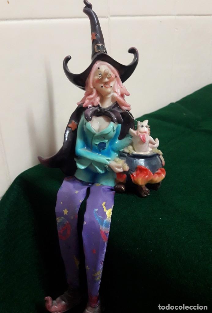 Antig&uuml;edades: BRUJA PARA SENTAR MEDIDA APROX 27CM - Foto 1
