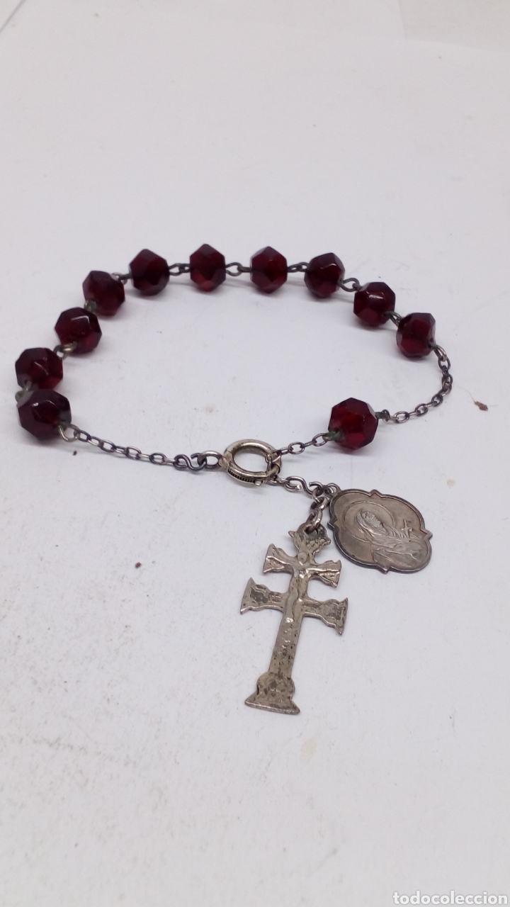Antig&uuml;edades: Pulsera tipo Rosario - Foto 1