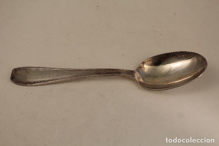 Antig&uuml;edades: cuchara con plata de ley punzonada - Foto 6