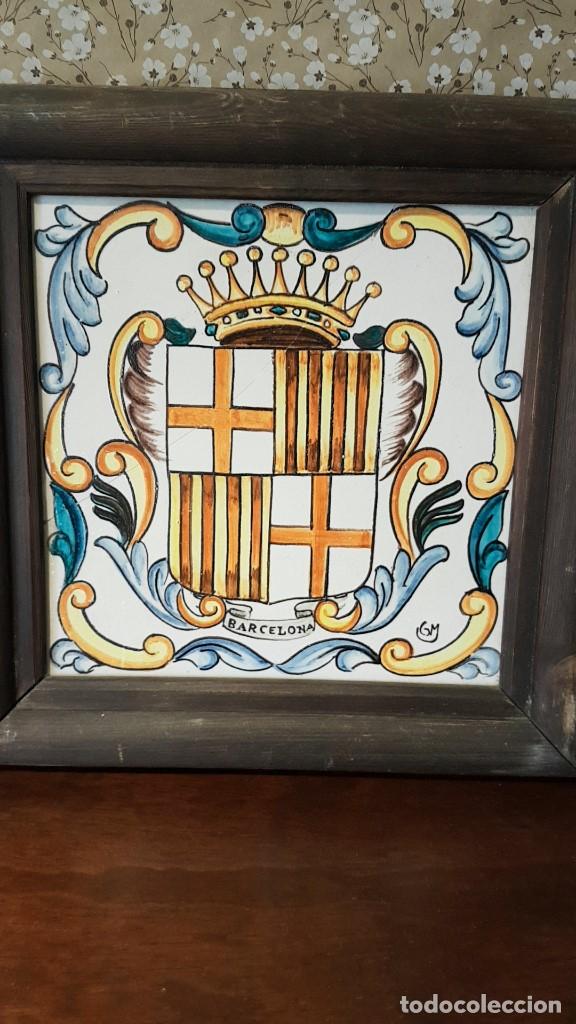 antiguo escudo de la ciudad de barcelona, firma - Comprar ...