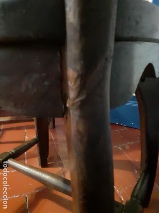 Antig&uuml;edades: Silla vasca de taberna sidreria roble (pareja) - Foto 12