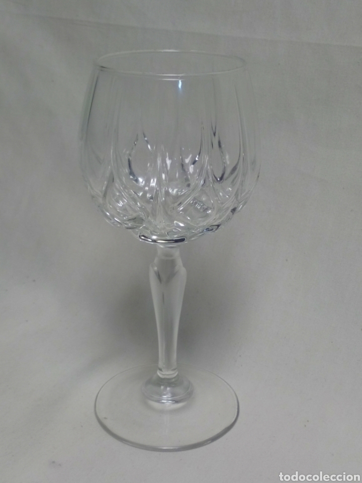 Antig&uuml;edades: Lote 6 copas gema vino Luminarc - Foto 2