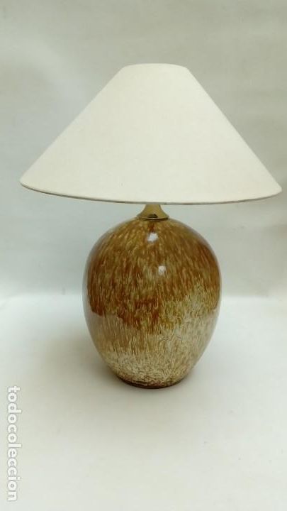 Antig&uuml;edades: Lampara de mesa- - Foto 1