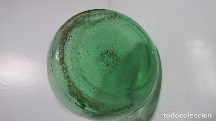 Antig&uuml;edades: GARRAFA  VIDRIO VERDE - Foto 3