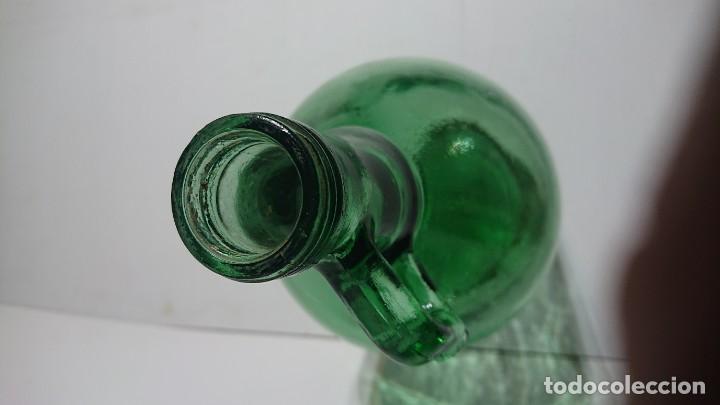 Antig&uuml;edades: GARRAFA  VIDRIO VERDE - Foto 4