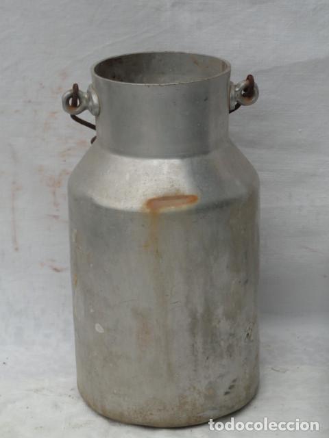 Antig&uuml;edades: LECHERA DE ALUMINIO. - Foto 2