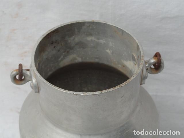 Antig&uuml;edades: LECHERA DE ALUMINIO. - Foto 3