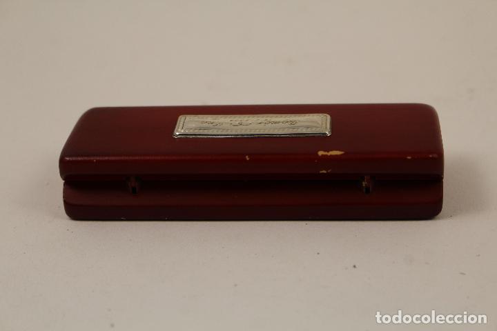 Antig&uuml;edades: cajita de madera y plata de ley 925 - Foto 2
