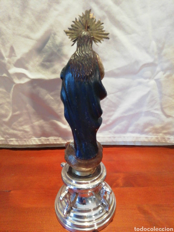Antig&uuml;edades: Inmaculada de terracota triana - Foto 4