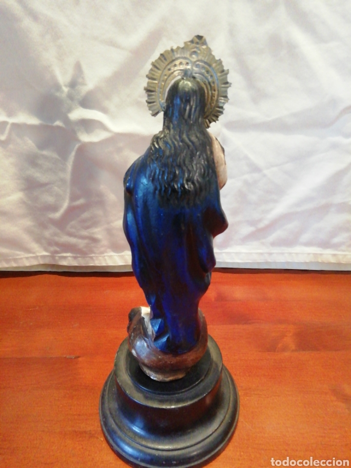 Antig&uuml;edades: Inmaculada de terracota de triana - Foto 4