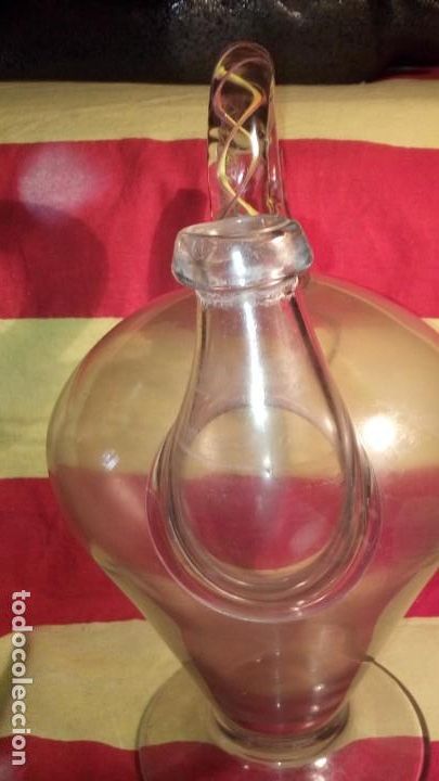 Antig&uuml;edades: BOTIJO CRISTAL - ISABELINO. - Foto 4