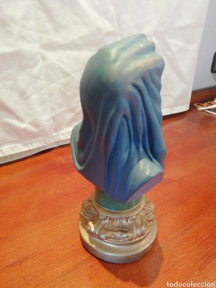 Antig&uuml;edades: Virgen en biscuit - Foto 3