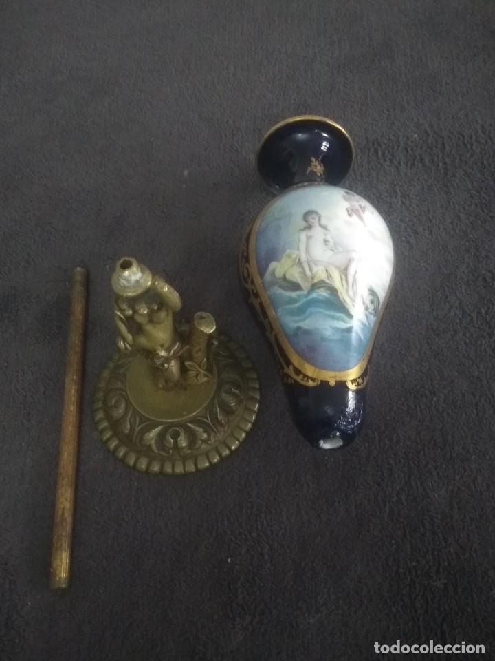 Antig&uuml;edades: Precioso jarr&oacute;n de sevres - Foto 7