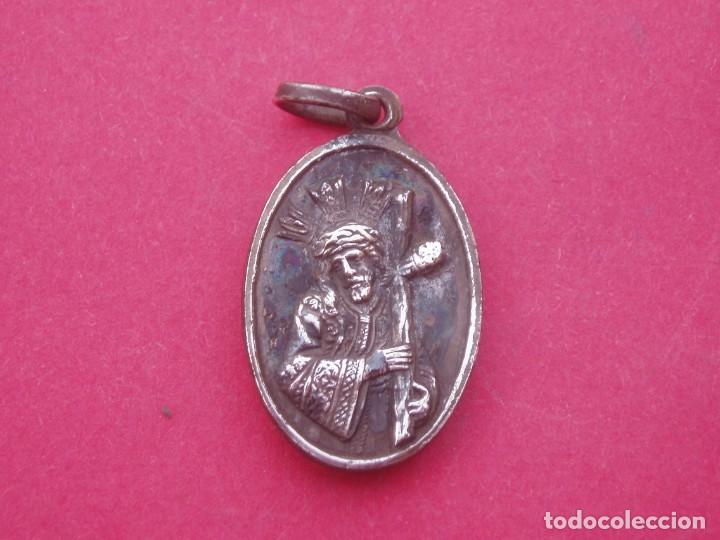 MEDALLA RELICARIO ANTIGUO JESÚS DEL GRAN PODER. SEVILLA. (Antigüedades - Religiosas - Medallas Antiguas)