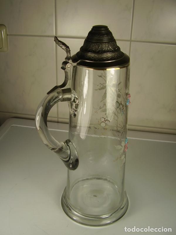 Antig&uuml;edades: Antigua jarra de cerveza. - Foto 3