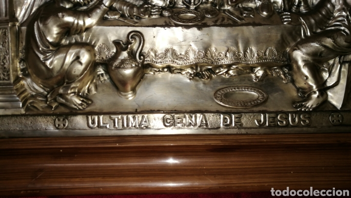Antig&uuml;edades: SANTA CENA EN ALPACAR PLATEADA - Foto 4