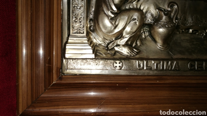 Antig&uuml;edades: SANTA CENA EN ALPACAR PLATEADA - Foto 5