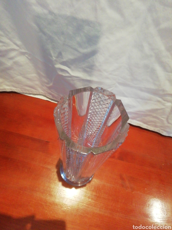 Antig&uuml;edades: Jarr&oacute;n florero de cristal de roca y plata - Foto 2