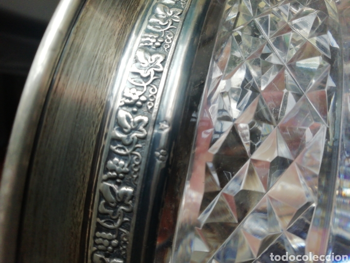 Antig&uuml;edades: Cubitera de cristal de roca y plata - Foto 4