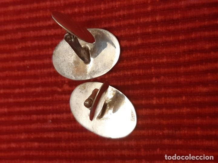 Antig&uuml;edades: Preciosos gemelos de plata de ley 925 - Foto 2