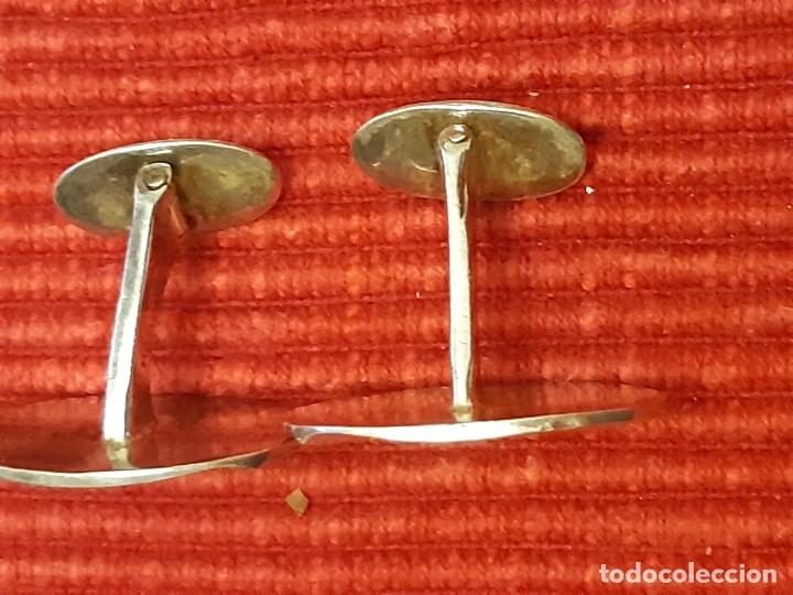 Antig&uuml;edades: Preciosos gemelos de plata de ley 925 - Foto 8