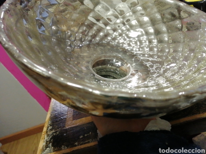 Antig&uuml;edades: L&aacute;mpara reflectante antigua - Foto 4
