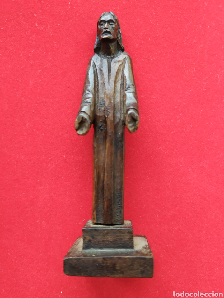 Antig&uuml;edades: Talla de madera de JES&Uacute;S - Foto 2
