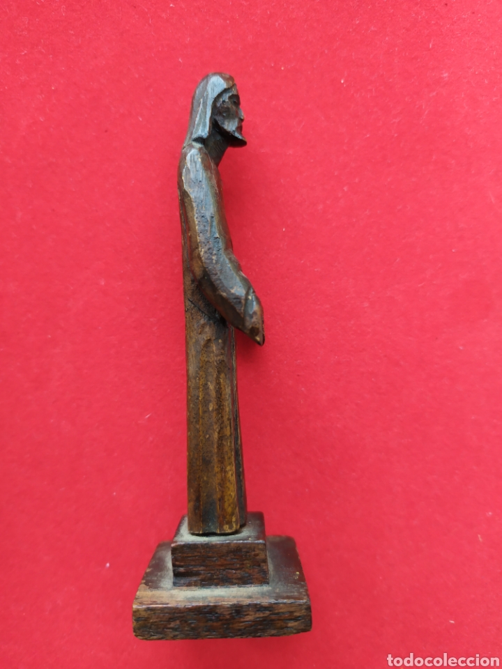 Antig&uuml;edades: Talla de madera de JES&Uacute;S - Foto 5