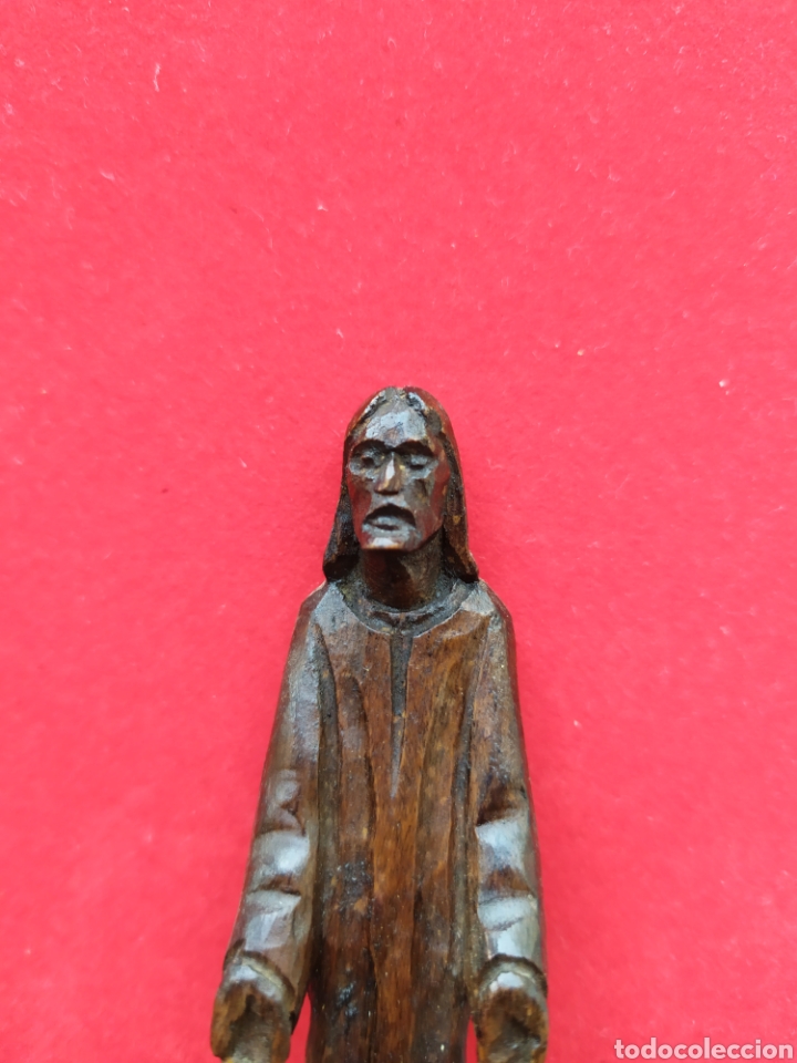 Antig&uuml;edades: Talla de madera de JES&Uacute;S - Foto 6
