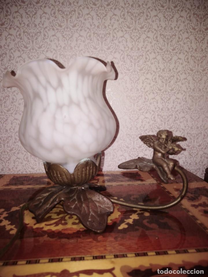 Antig&uuml;edades: L&aacute;mpara de sobremesa antigua - Foto 1