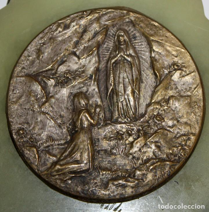 Antig&uuml;edades: BENDITERA DE NUESTRA SE&Ntilde;ORA DE LOURDES - Foto 2