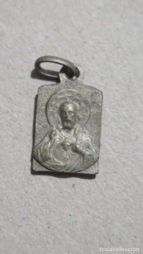 Antig&uuml;edades: MEDALLA INMACULADA. SAGRADO CORAZON - Foto 2