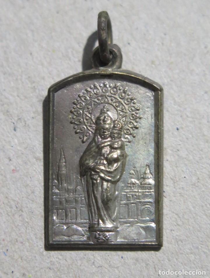 Antig&uuml;edades: MEDALLA NA. SRA. DEL PILAR. PLATA - Foto 1