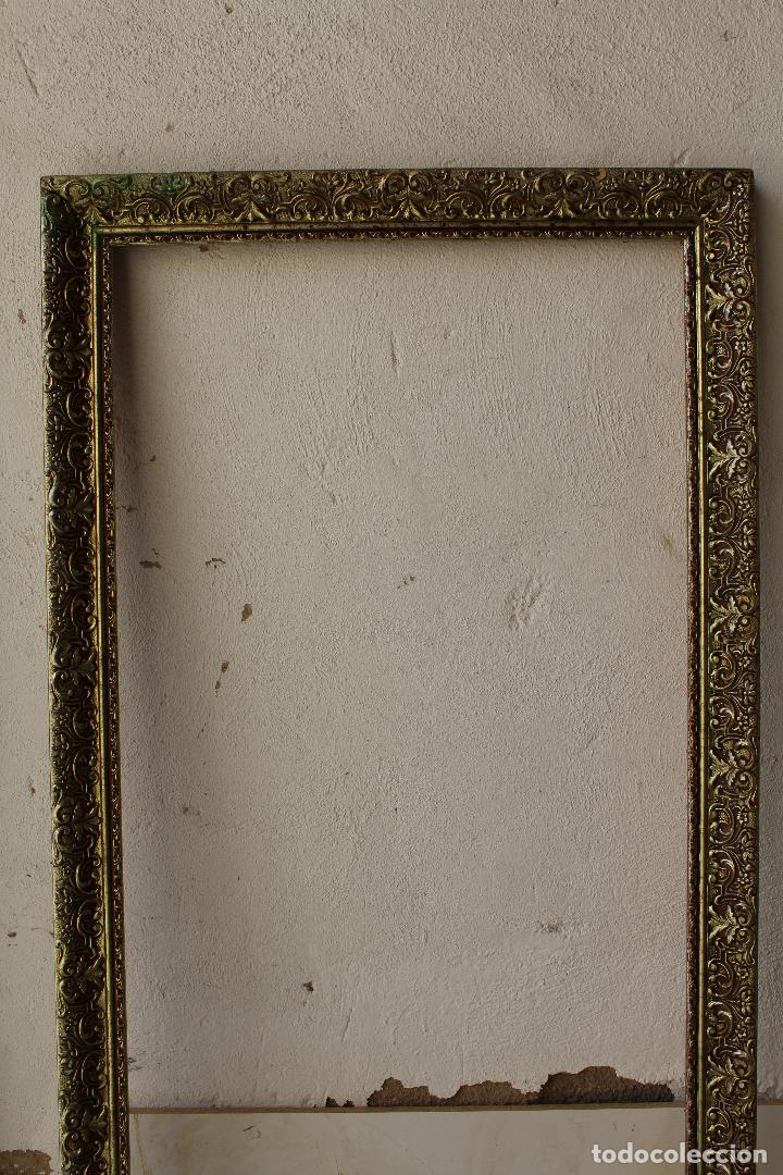 Antig&uuml;edades: marco madera dorada - Foto 5