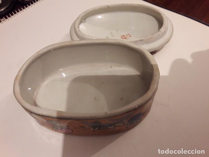 Antig&uuml;edades: Caja porcelana - Foto 2