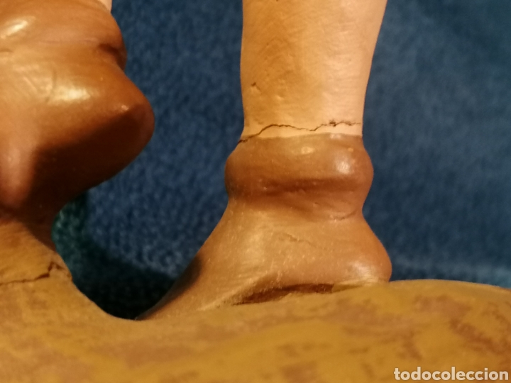 Antig&uuml;edades: FIGURA ANTIGUA DE BARRO - Foto 9