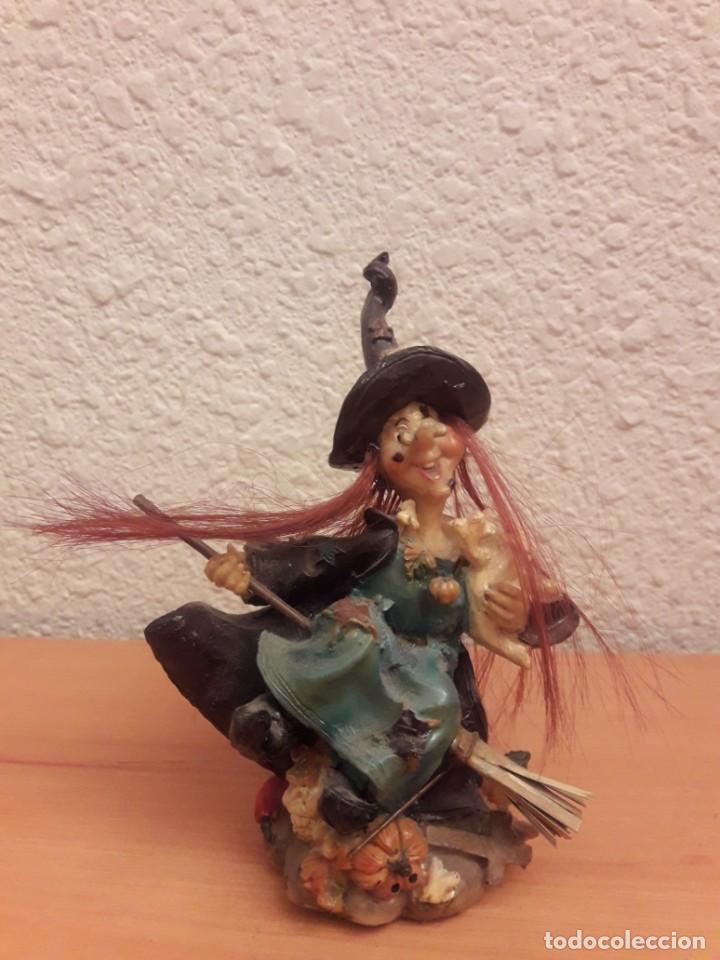 Antig&uuml;edades: BRUJA MEDIDA APROXIMADA 13CM - Foto 1