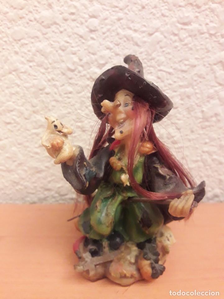 Antig&uuml;edades: BRUJA MEDIDA APROXIMADA 13CM - Foto 1