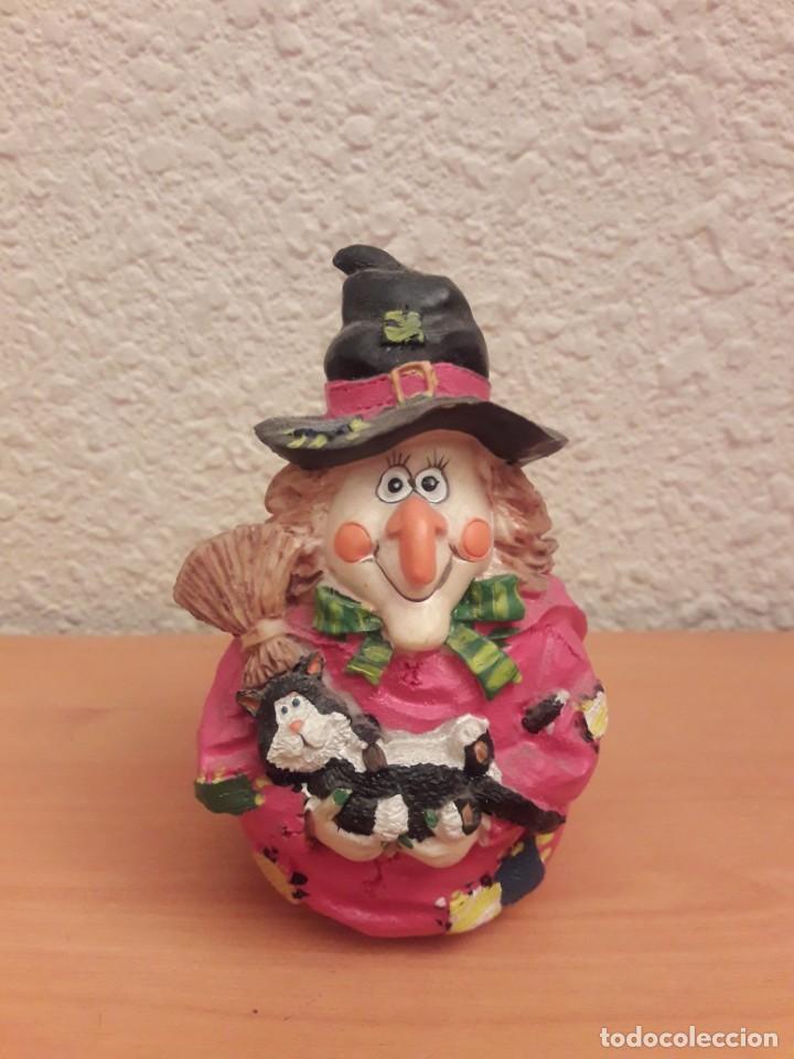 Antig&uuml;edades: BRUJA MEDIDA APROXIMADA 12CM - Foto 1