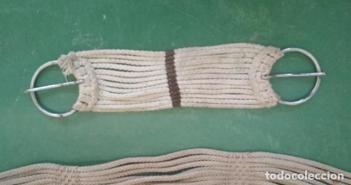Antig&uuml;edades: CORREAS DE CUERDA PARA CABALLOS - Foto 3