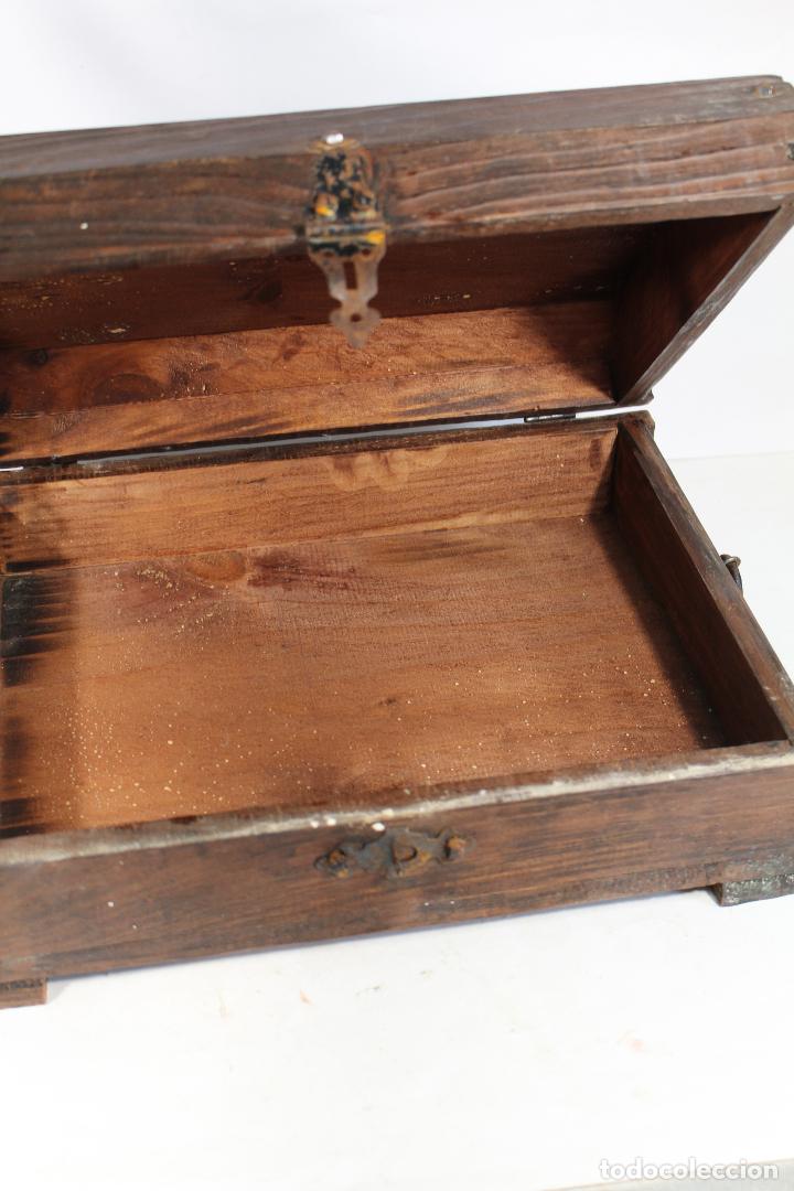 Antig&uuml;edades: caja madera vendimia - Foto 6