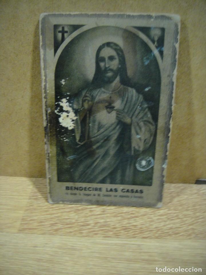 Antig&uuml;edades: SAGRADO CORAZON - BENDECIRE LAS CASAS - Foto 1