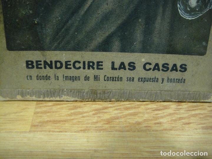 Antig&uuml;edades: SAGRADO CORAZON - BENDECIRE LAS CASAS - Foto 3